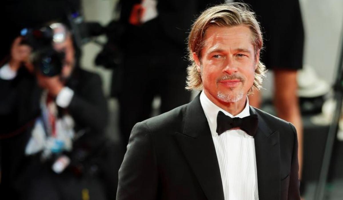 Brad Pitt Unveils his Sculptures at a First Art Show